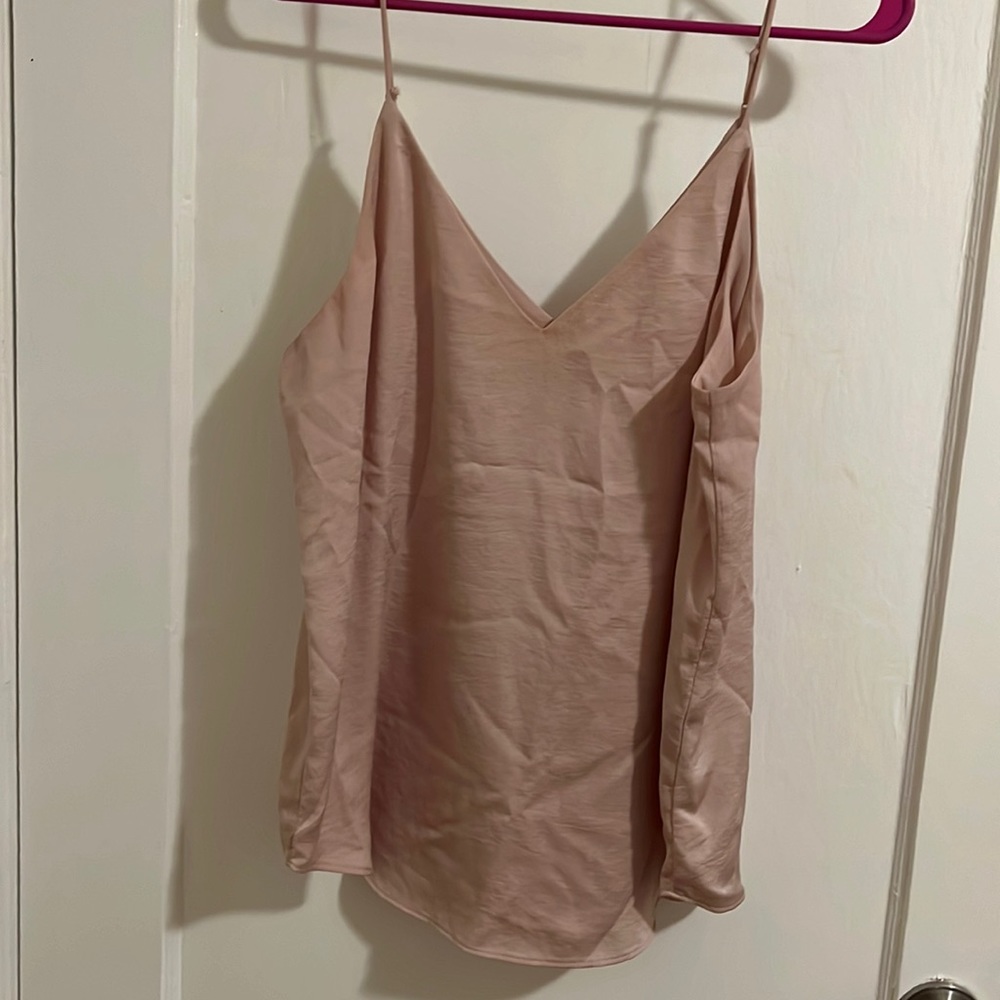 Express soft pink tank top